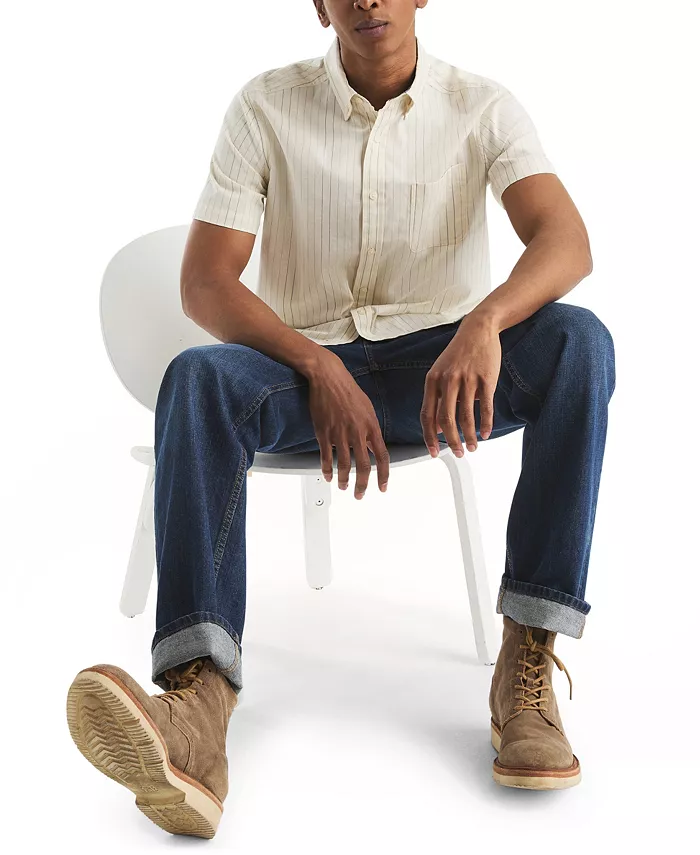 Men's Oxford Stripe Shirt - thumbnail 2