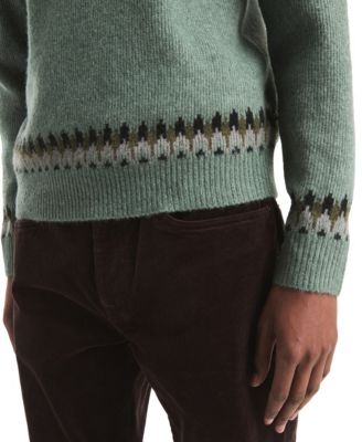 Men's Fair Isle Patterned Sweater