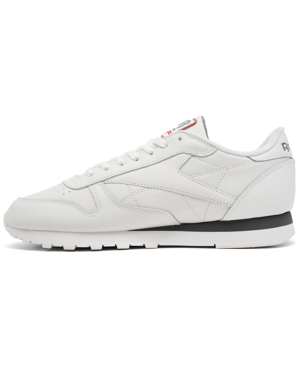 Reebok Men's Classic Leather Casual Sneakers From Finish Line In White