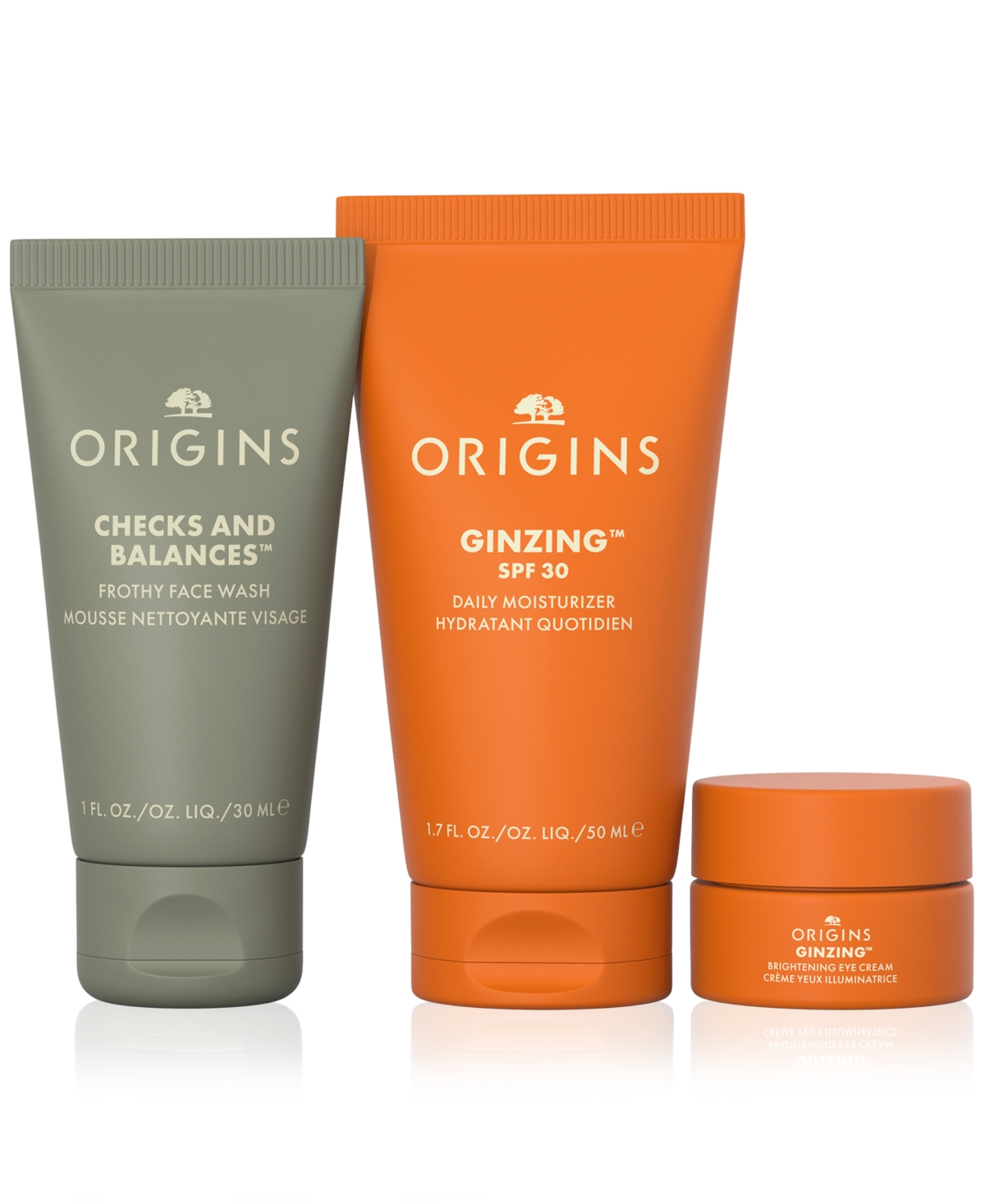 Origins 3-pc. Glowing Essentials Skin Care Set In Transparent
