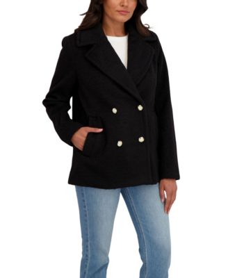 Women's Boucle Pea Coat