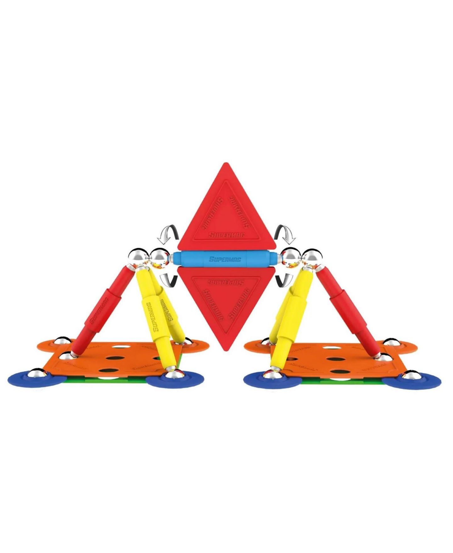 Детский конструктор Tinamiri SuperMag Multicolor 45, цвет: Open Miscellaneous — фото 8