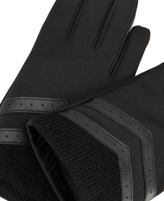 Women's Rib-Knit Fleece-Lined Gloves