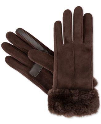 Women's Mya smartDRI&reg; Faux-Fur Cuff Gloves