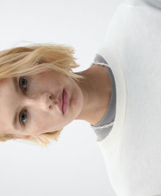 Women's Wool-Blend Round-Neck Sweater