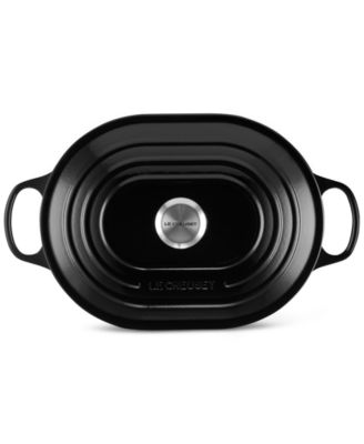 Enameled Cast Iron Signature 3.75-Quart Oblong Dutch Oven With Lid