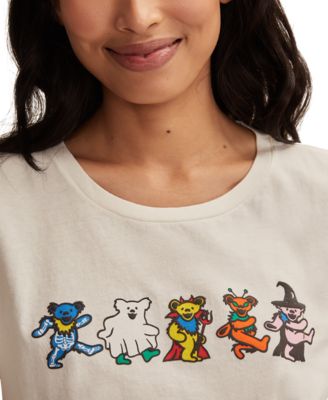 Women's Grateful Dead Costume Bears Crewneck T-Shirt