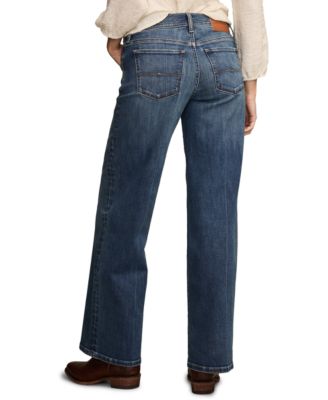 Women's&nbsp;Mid Rise Sweet Wide Leg Jeans