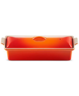 Enameled Cast Iron 2 Qt. Traditional Rectangular Terrine