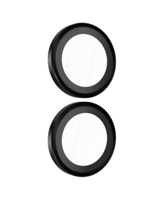 Aluminum Ring Camera Lens Glass Protector for Apple iPhone 16 / iPhone 16 Plus