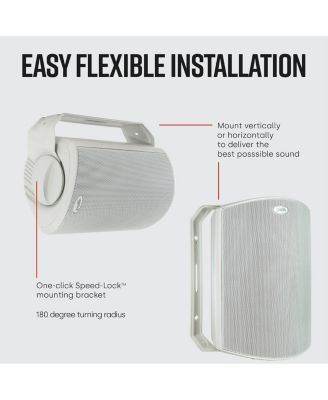 Atrium 5 All Weather Outdoor 8-Pack Loudspeakers