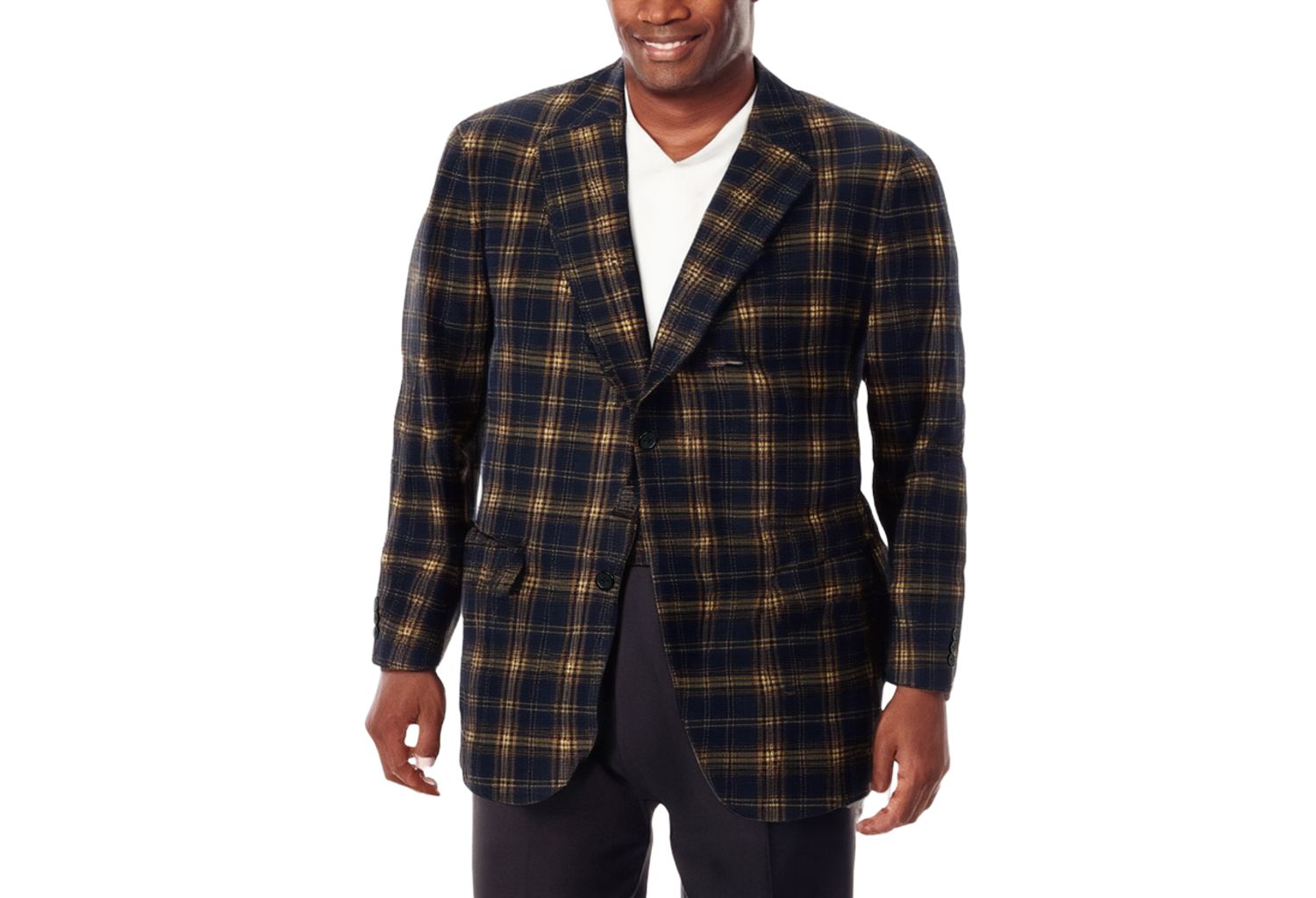 Men's Ponte stretch knit blazer