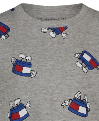 Toddler and Little Boys' Mascot Allover Printed T-Shirt