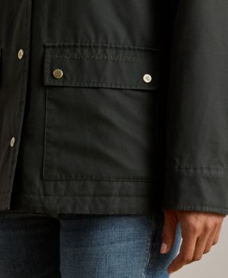 Women's Cord-Collar Waxed Jacket
