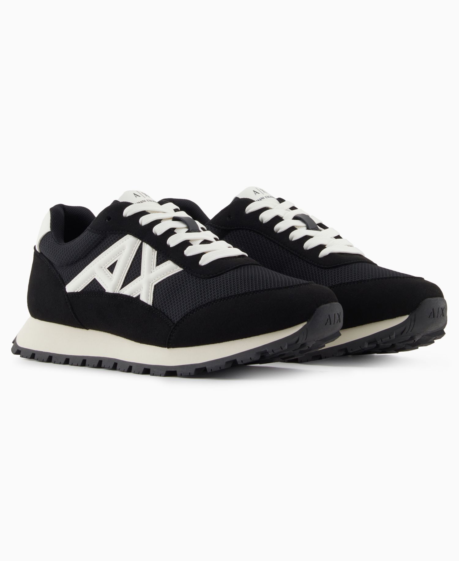Men's Drop Logo Mesh Sneakers