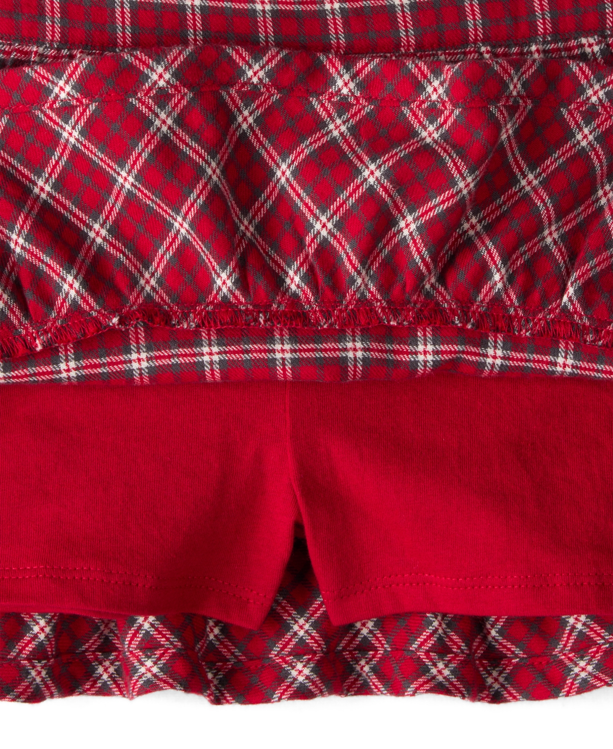Carter's Toddler Girls Plaid Pattern Skirt In Red