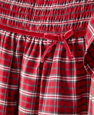 Toddler Girls' Plaid Sleeveless Dress