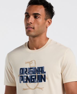 Men's Graphic Applique Logo Short-Sleeve Jersey T-Shirt