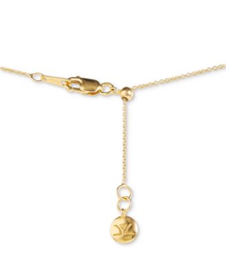 Nude Diamond & Chocolate Diamond Double Swirl Adjustable 20" Pendant Necklace (5/8 ct. t.w.) in 14k Gold