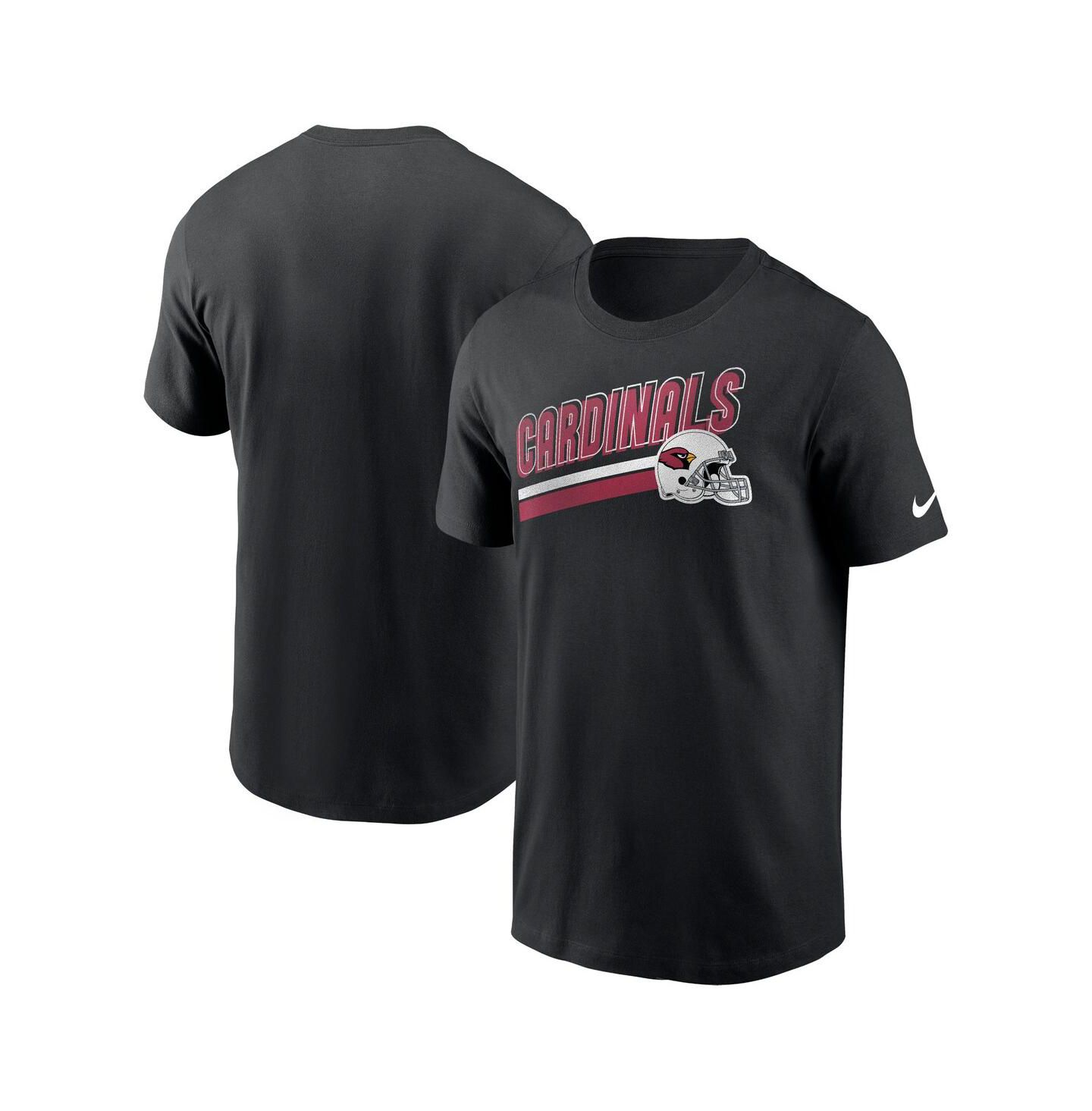 Мужская футболка Nike Black Arizona Cardinals Essential Blitz Lockup — фото 1