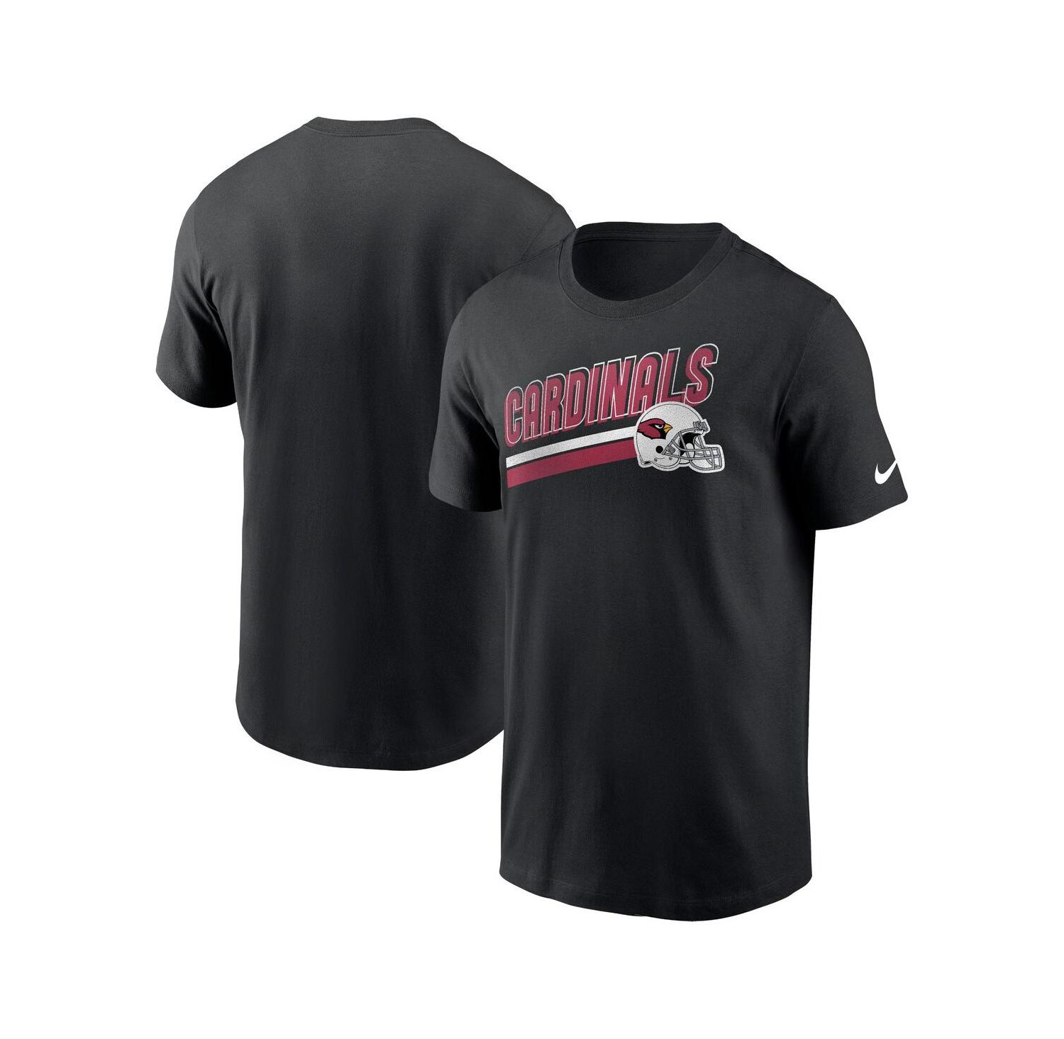 Men's Black Arizona Cardinals Essential Blitz Lockup T-Shirt