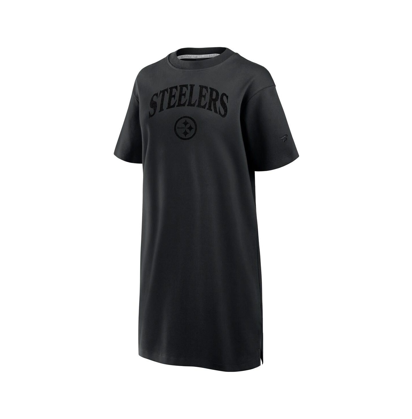 Женское платье Fanatics Black Pittsburgh Steelers Elements Go Tri-Blend — фото 2