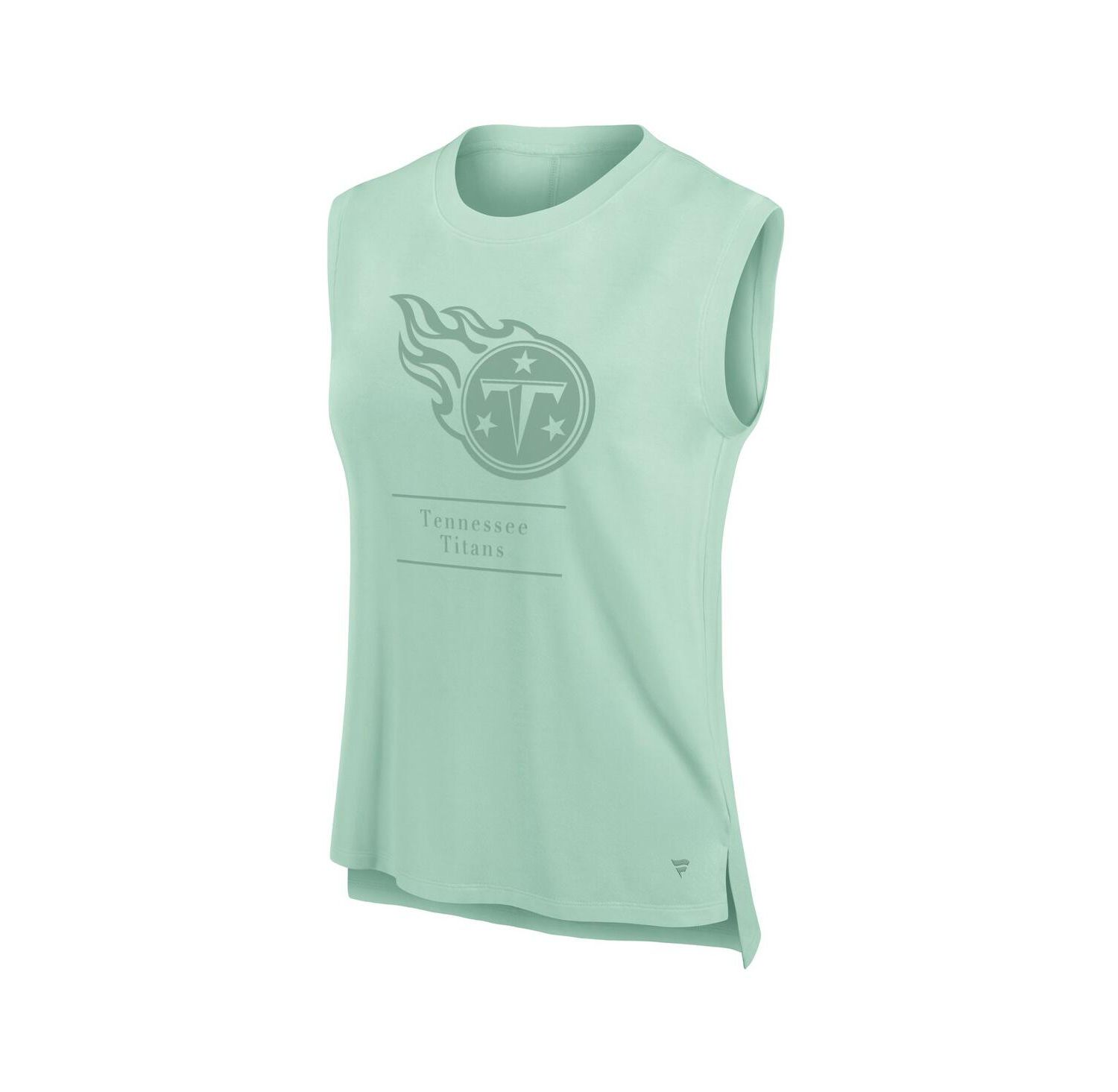 Women's Mint Tennessee Titans Studio Embrace Tank Top
