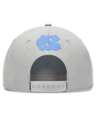 Men's Gray North Carolina Tar Heels 2025 Sideline Dust Pinched Rise Adjustable Hat