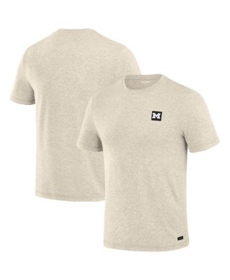 J. Palmer - Men's White Michigan Wolverines Four Down T-Shirt