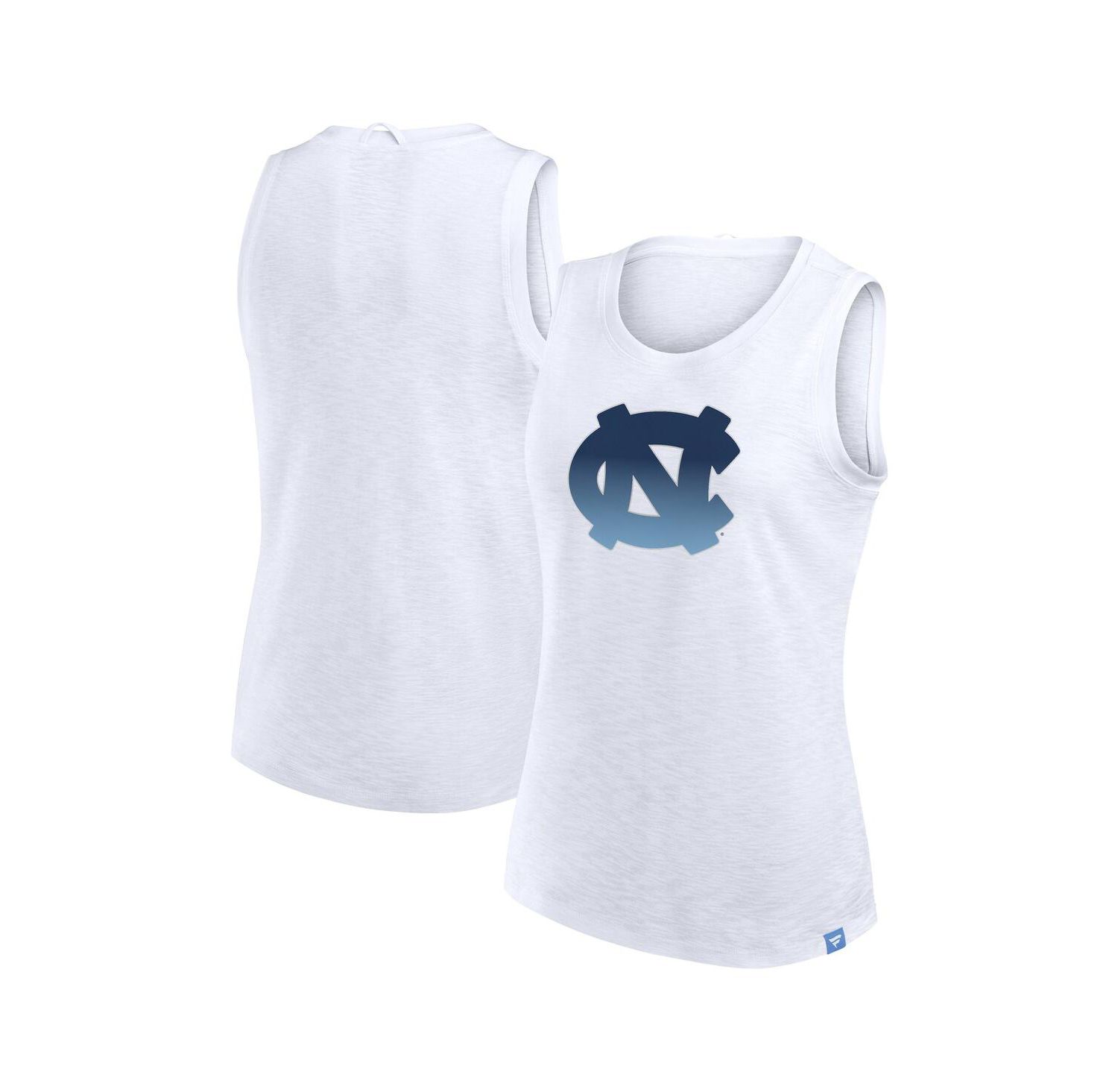 Women's White North Carolina Tar Heels Activate Slub Tank Top