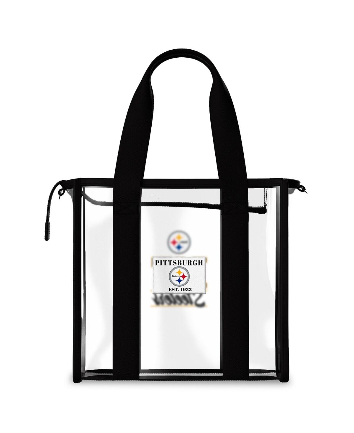Wear By Erin Andrews Pittsburgh Steelers Stadium Tote Bag With Team Color Trim In Multi