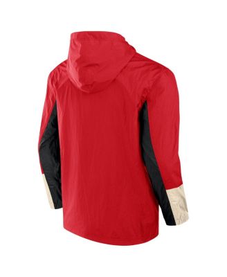 Men's Red Chicago Blackhawks 2025 Winter Classic Crash the Net Full-Zip Jacket