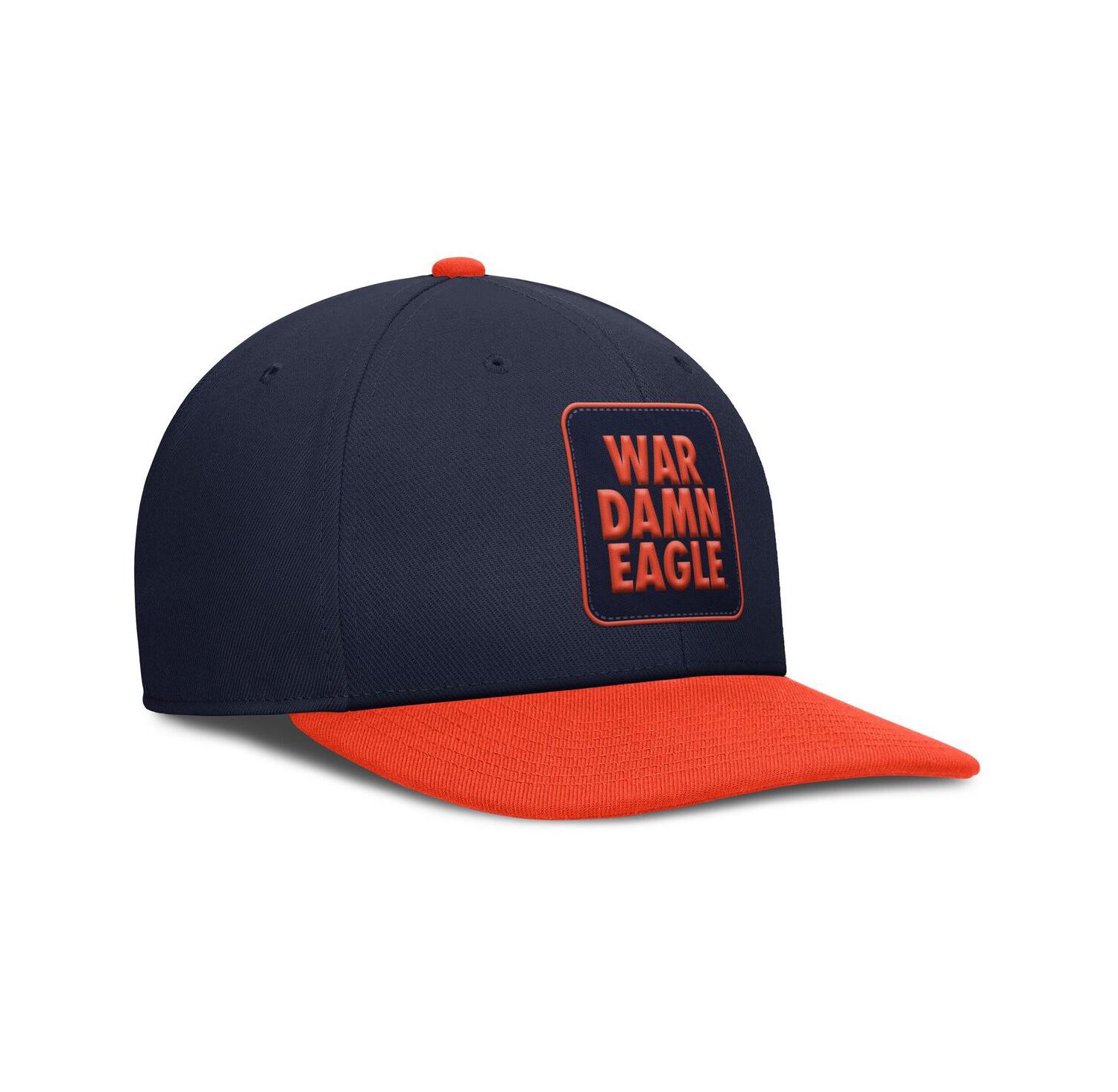 Men's Navy/Orange Auburn Tigers 2025 Sideline Campus Pro Local Snapback Hat