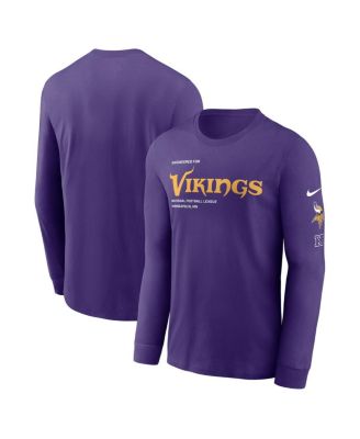 Nike - Purple Minnesota Vikings Play to Win Essential Long Sleeve T-Shirt