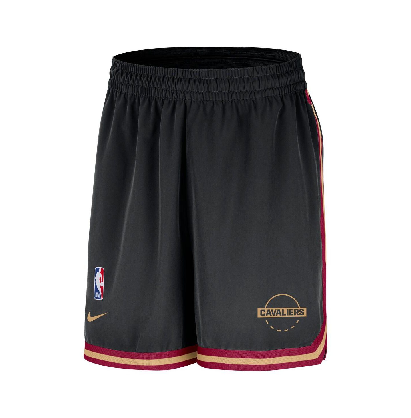 Мужские шорты Nike Black Cleveland Cavaliers Authentic Practice DNA Woven Performance — фото 3