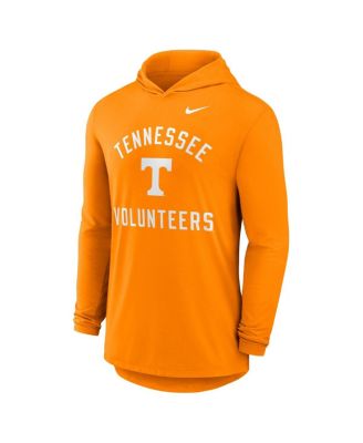 Men's Tennessee Orange Tennessee Volunteers Classic Arch Tri-Blend Performance Long Sleeve Hoodie T-Shirt