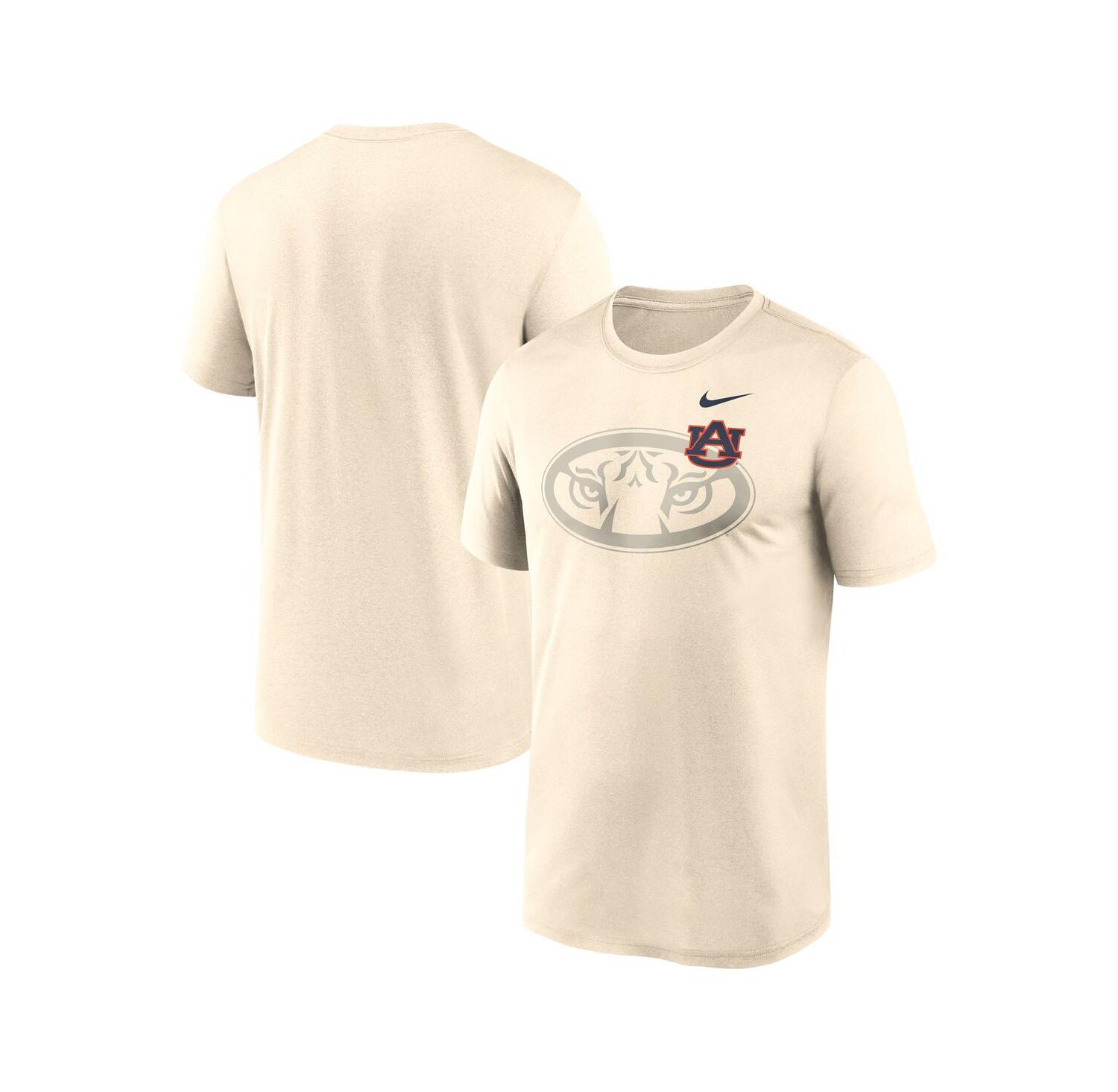 Men's Natural Auburn Tigers Campus Shadow Legend Dri-FIT T-Shirt