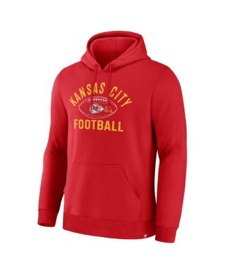 Men's Red Kansas City Chiefs Fumblerooski Legacy Pullover Hoodie