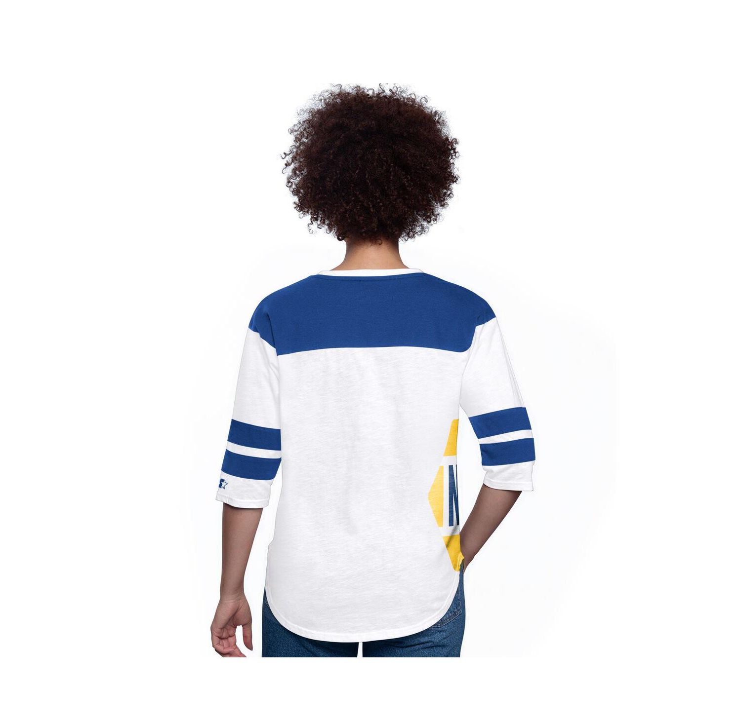 Women's White Chase Elliott Grand Slam 3/4-Sleeve T-Shirt