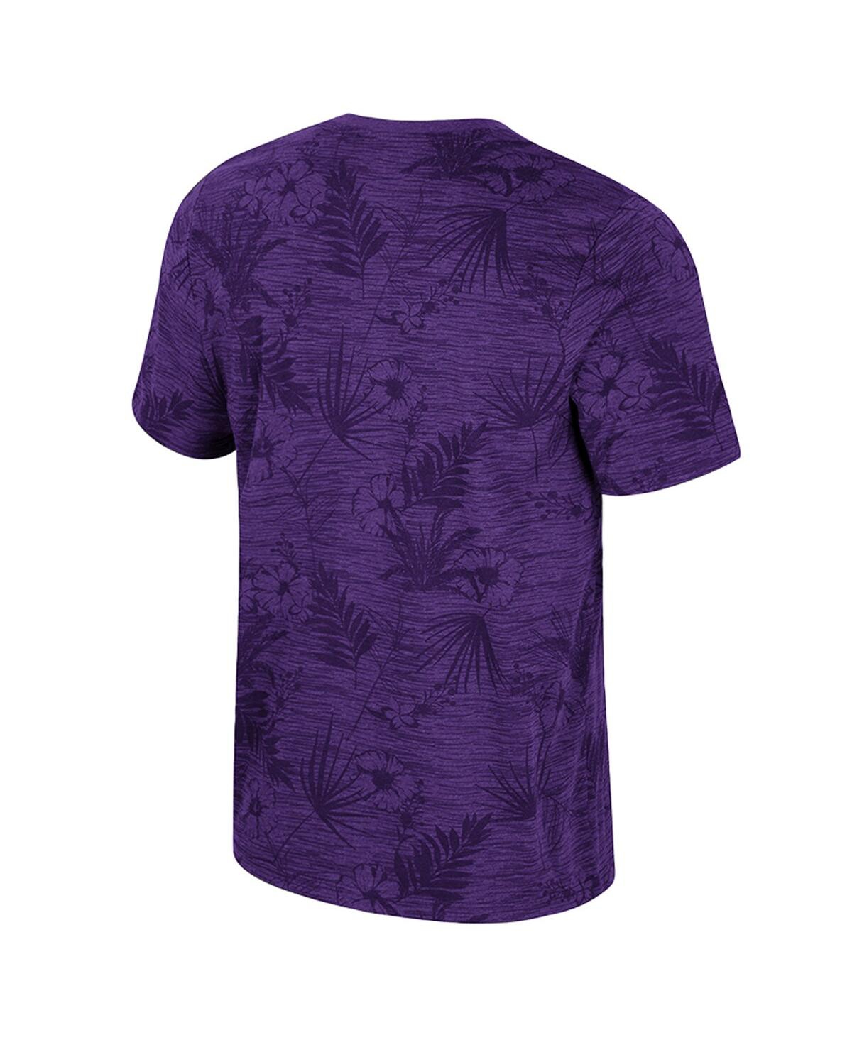 Colosseum Big Boys And Girls Purple Lsu Tigers Fern T-shirt In Purple