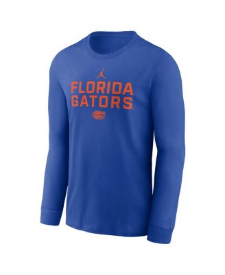 Men's Royal Florida Gators 2025 Sideline Performance Long Sleeve T-Shirt