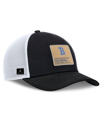 Men's Black/White UCLA Bruins 2025 On-Field Rise Engineered Trucker Adjustable Hat