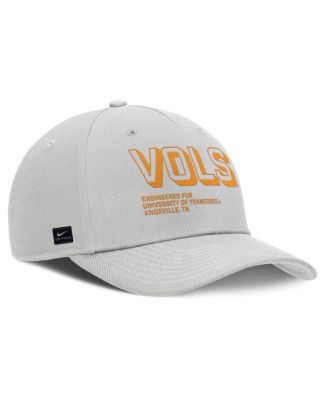 Men's Gray Tennessee Volunteers 2025 Sideline Dust Pinched Rise Adjustable Hat