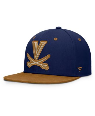Fanatics - Men's Navy/Brown Virginia Cavaliers NoBo Fitted Hat