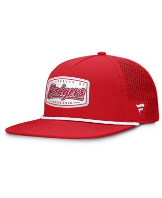 Fanatics - Men's Red Wisconsin Badgers Expedition Rope Adjustable Hat