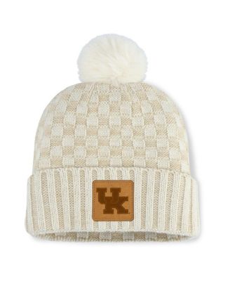 Fanatics - Natural Kentucky Wildcats Blaze Pom Knit Hat