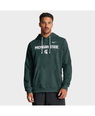 Nike - Men's Green Michigan State Spartans 2025 Sideline Standard Issue Dri-FIT Hoodie