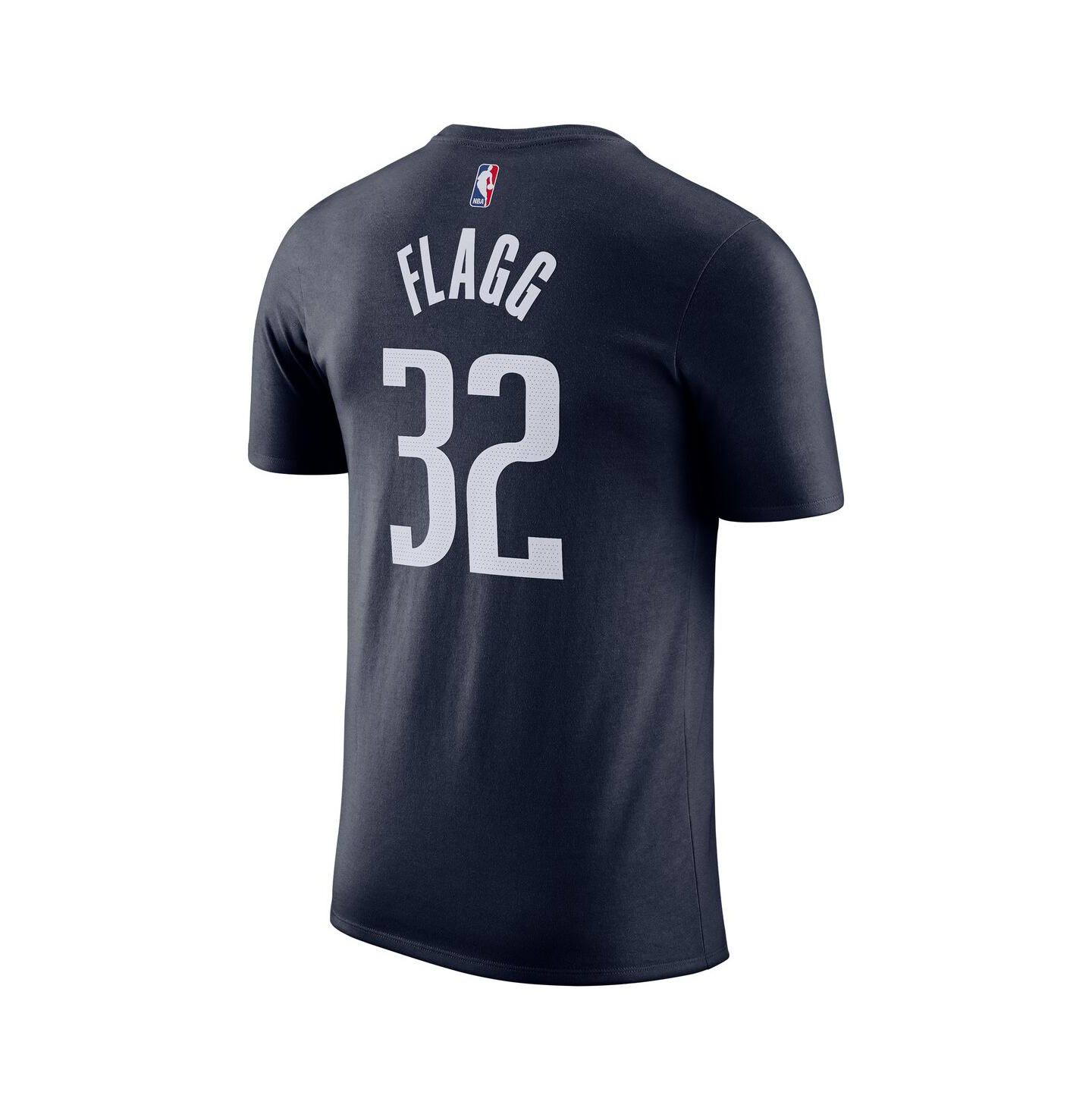 Мужская футболка Jordan Cooper Flagg Navy Dallas Mavericks 2025 NBA Draft First Round Pick Statement Edition Name & Number — фото 3