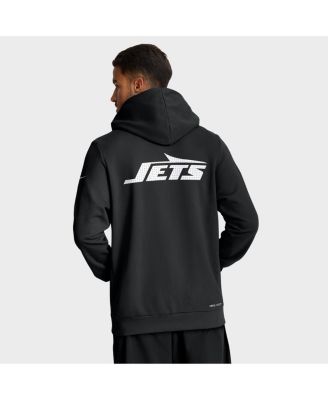 Men's Black New York Jets Sideline Standard Issue Utility Player Dri-FIT Full-Zip Hoodie