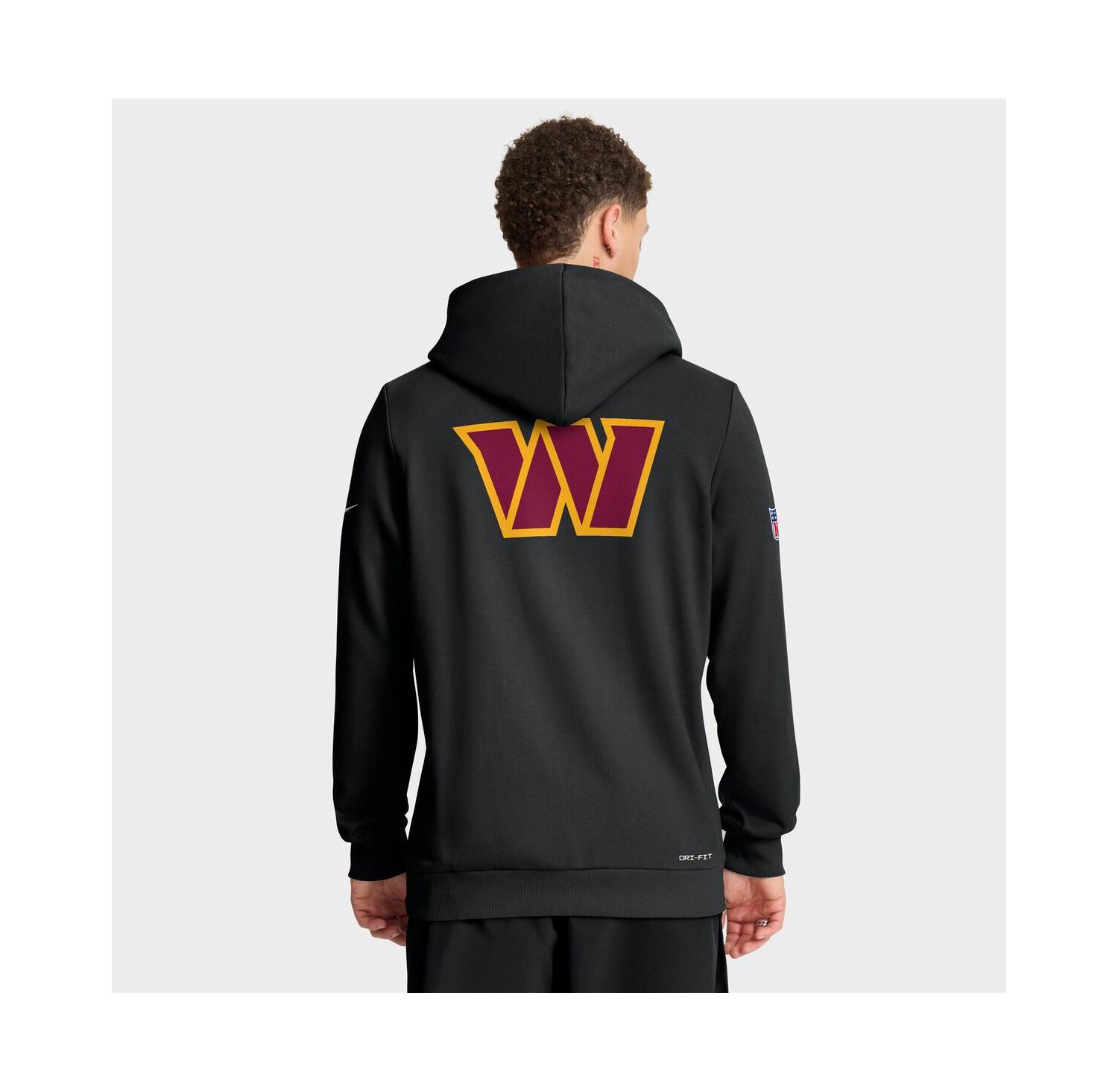Men's Black Washington Commanders Sideline Standard Issue Utility Player Dri-FIT Full-Zip Hoodie